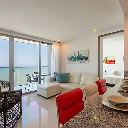 Awesome Oceanfront “morros City” 29th Floor 2r/3br Apartment Cartagena